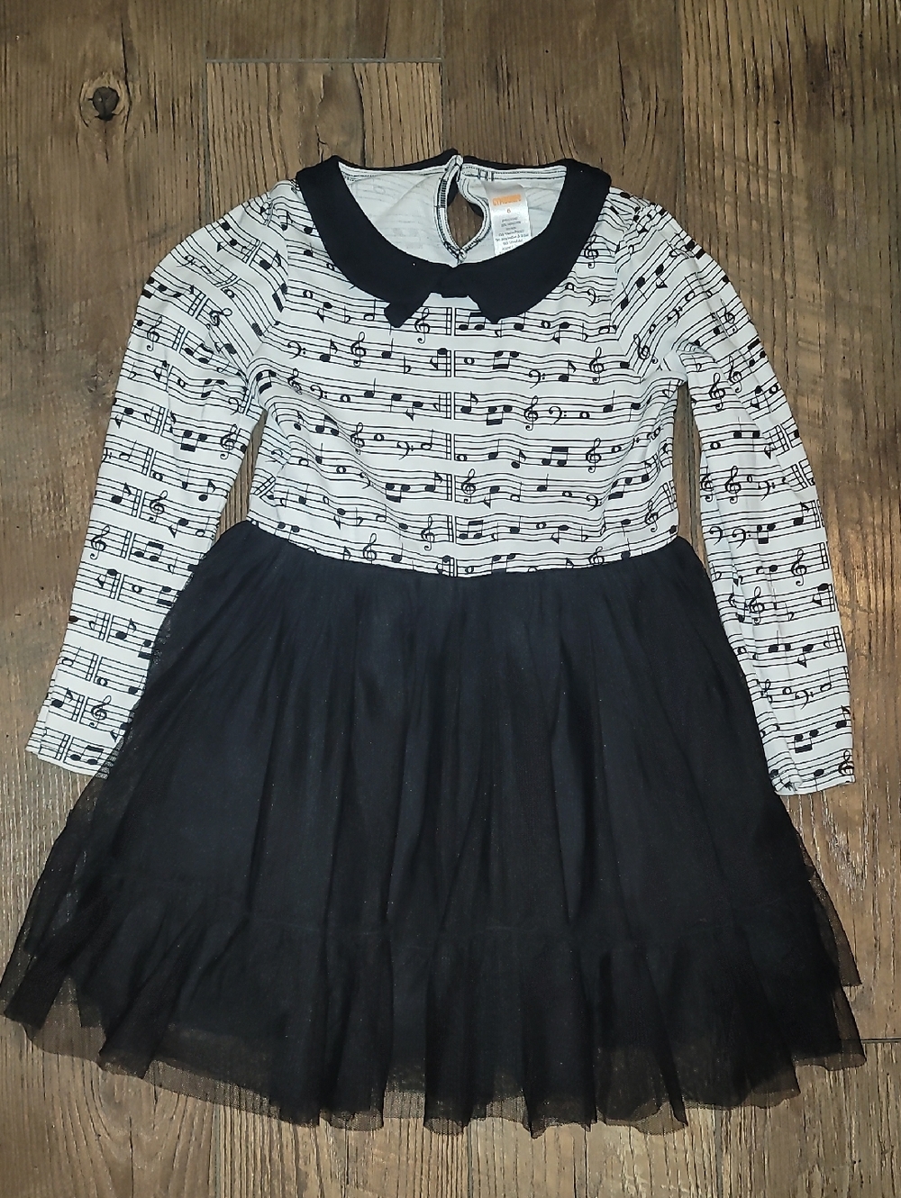 Gymboree Music Note Dress 6
